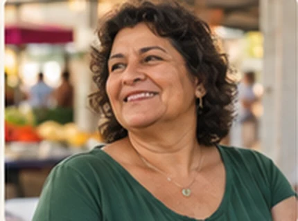 Retrato de Maria Aparecida Silva